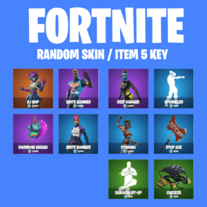 रैंडम फ़ोर्टनाइट स्किन - आइटम 5 कीज़ पीसी - एपिक गेम्स की - ग्लोबल