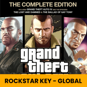 ग्रैंड थेफ्ट ऑटो IV कम्प्लीट एडिशन रॉकस्टार की ग्लोबल