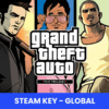 Grand Theft Auto III Stoom Sleutel GLOBAL