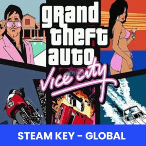 Grand Theft Auto: Vice City Stoom Sleutel GLOBAL