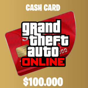Grand Theft Auto Online The Red Shark Cash Card 100 000 PC Rockstar Code GLOBAL