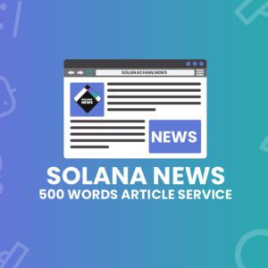 Solana News Article 500 Words